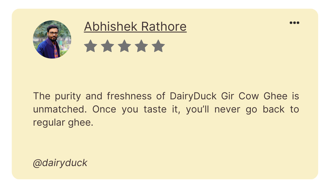 Gir cow Ghee